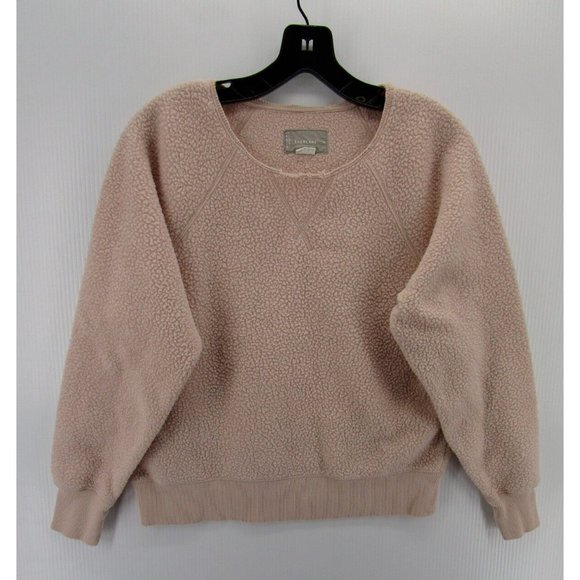 Everlane Sweaters - Everlane Sweater Medium ReNew Fleece Pullover Preppy Breathable